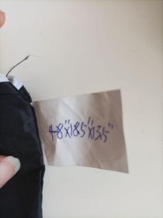 Funda cortacésped negra