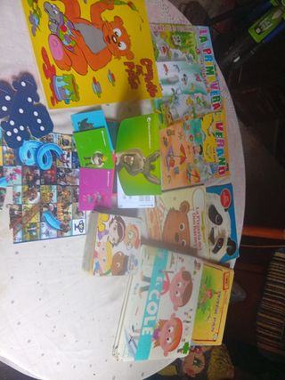 Lote libros infantiles - Educativos, juego mesa