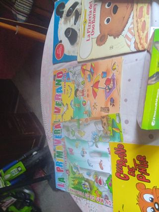 Lote libros infantiles - Educativos, juego mesa