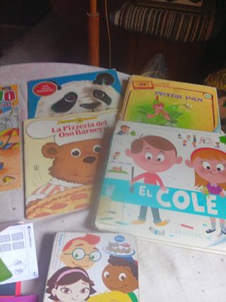 Lote libros infantiles - Educativos, juego mesa