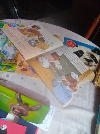 Lote libros infantiles - Educativos, juego mesa