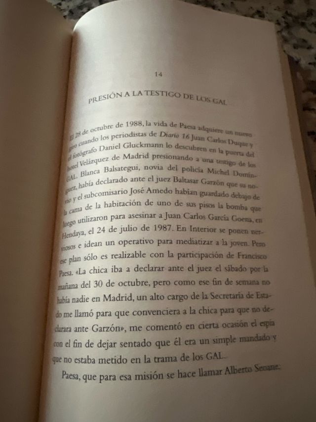 Paesa: El espía de las mil caras