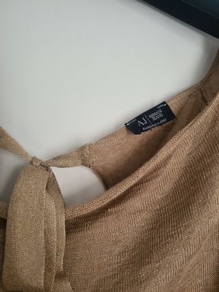 Jersey beige Armani Jeans lazo