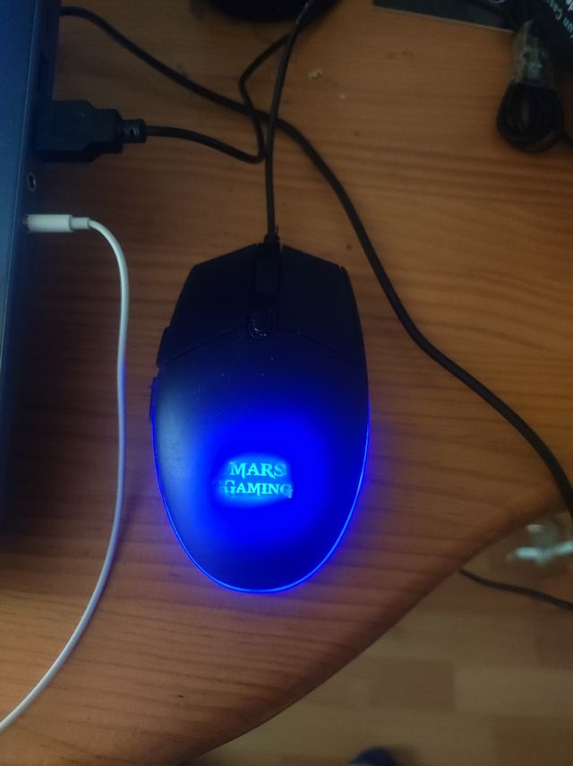 Ratón gaming MARS GAMING - Negro