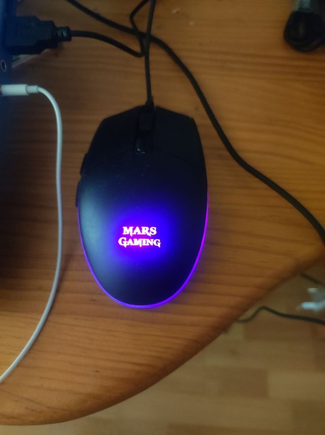 Ratón gaming MARS GAMING - Negro