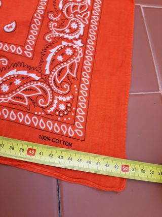 Pañuelo Bandana Naranja