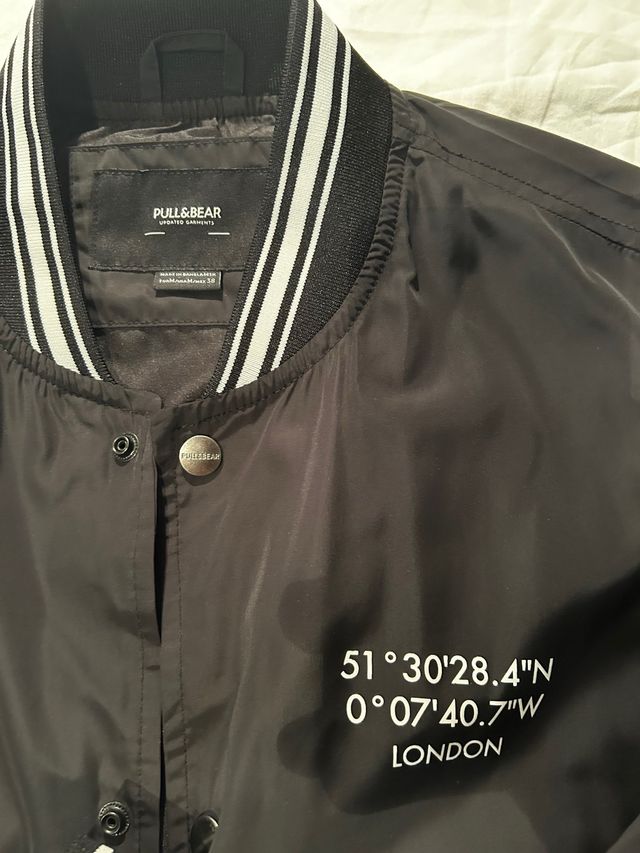 Bomber Pull&Bear nero - M