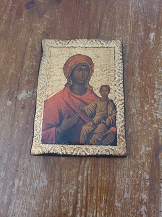 Icona sacra Madonna col Bambino