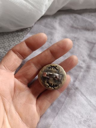 Anillo grande piedra roja