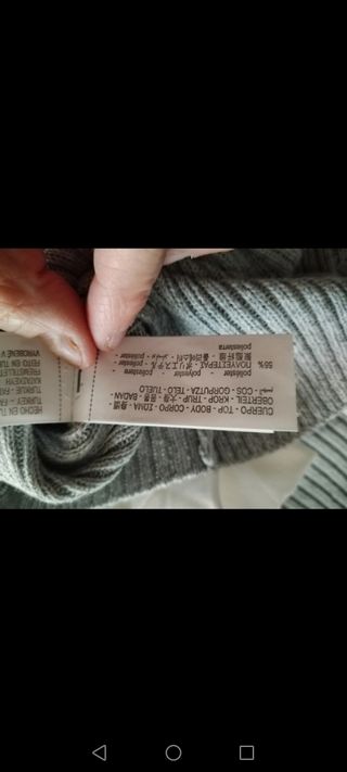 Jersey Zara M - Gris