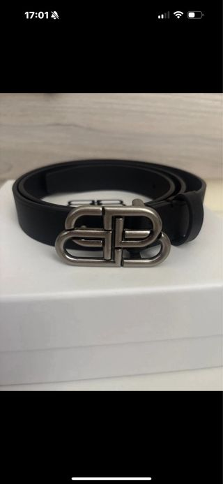 Cintura Balenciaga nera