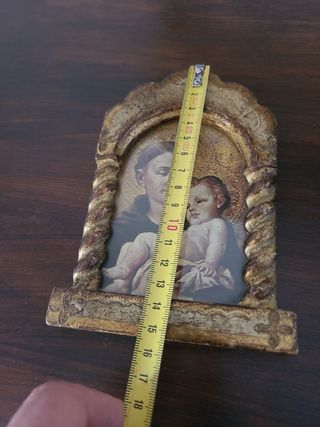 Icona sacra antica in legno