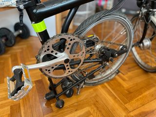 Brompton con borsa e custodia per il trasporto