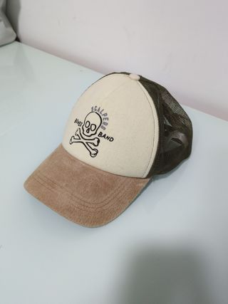 Gorra Scalpers beige-verde militar