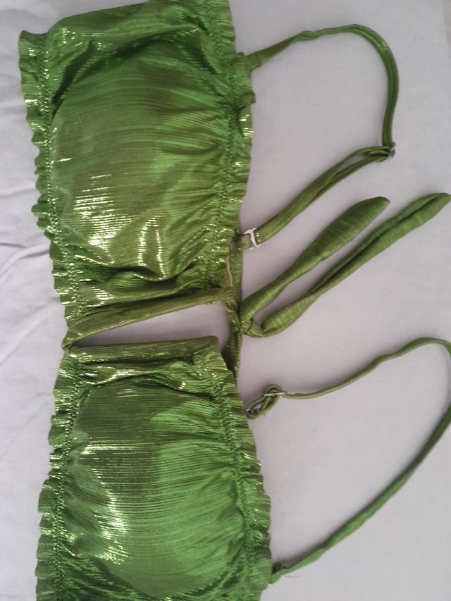 Bikini verde XL - brasiliana