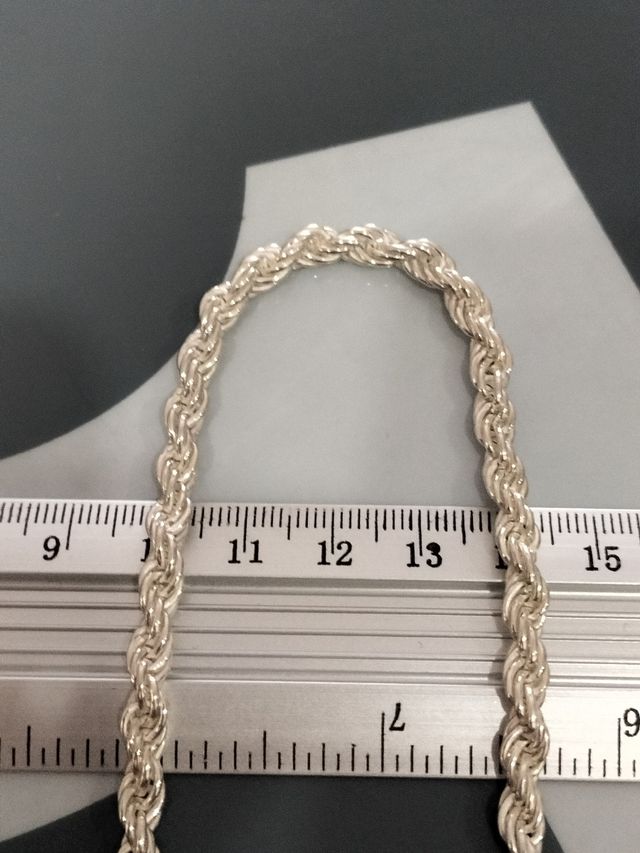 Pulsera plata chico nueva.