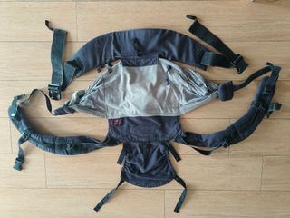 Mochila porteo Emei Baby Gris