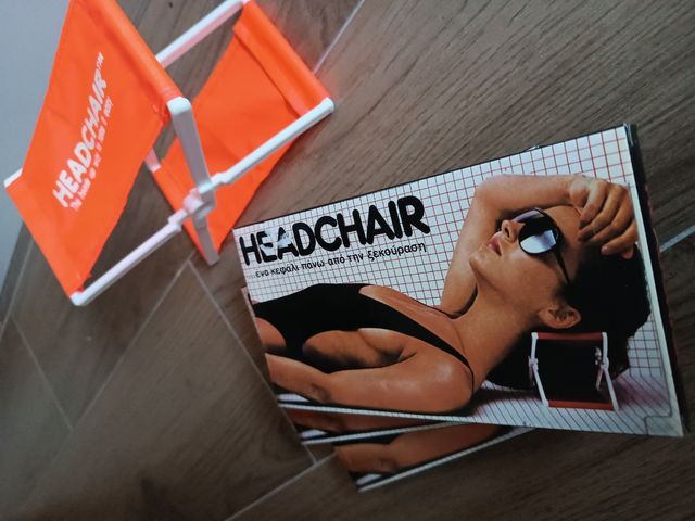 Headchair:  3 Reposacabezas plegable