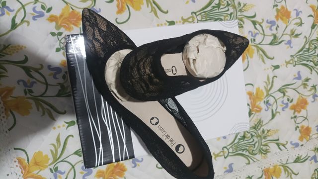 Zapatos Pia della Luna negros