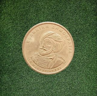 Rare monete greche da 50 dracme, edizione 1994