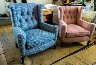 Tapicero sillones vintage
