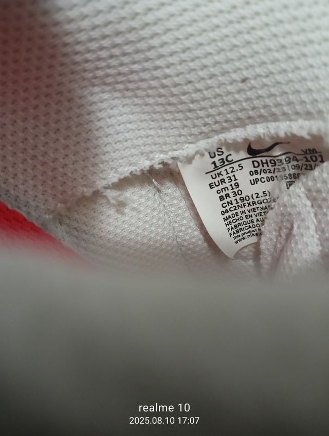 Zapatillas Nike Air Max blancas  Talla 31