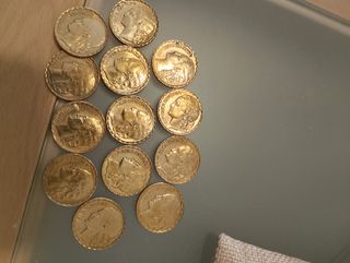 Monedas para arras de boda