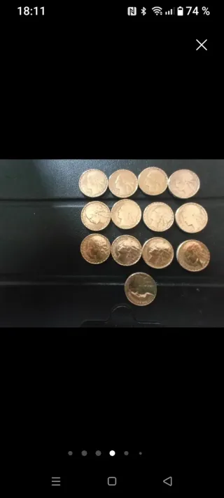 Monedas para arras de boda