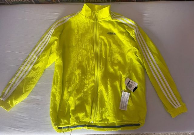 Chaqueta Adidas running amarilla