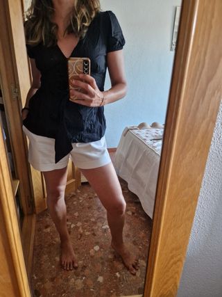 Blusa negra Morgan - Talla M