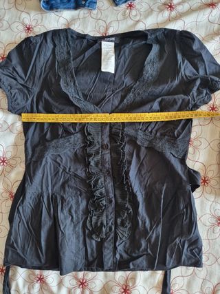 Blusa negra Morgan - Talla M