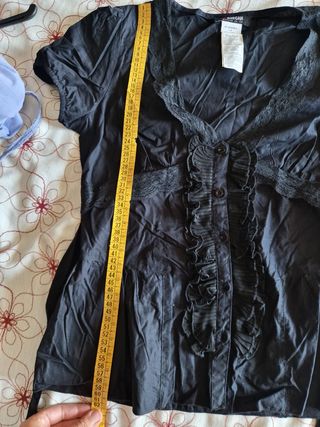 Blusa negra Morgan - Talla M