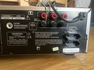 Onkyo TX-DS494 - Receptor AV plateado