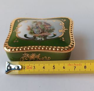 Caja cerámica vintage alemana