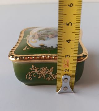 Caja cerámica vintage alemana