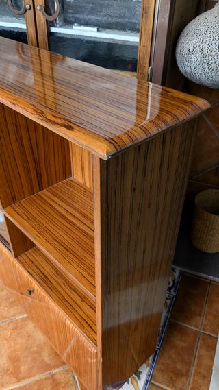 Mueble vitrina vintage años 70 - mid century