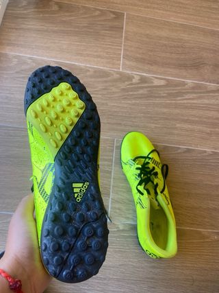 Zapatillas Adidas Fútbol 7 - Amarillas