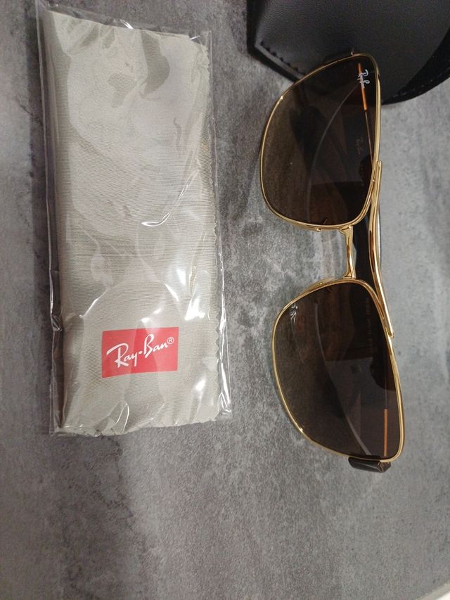 Ray-Ban Gafas Sol Doradas
