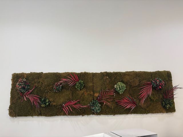 Jardín vertical decorativo