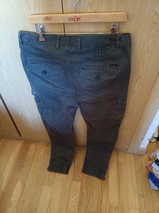 Pantalones jogger militares talla 42 