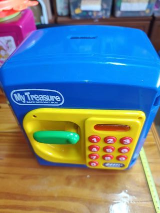 HUCHA CAJA FUERTE MY TREASURE SAFE  (+3a)