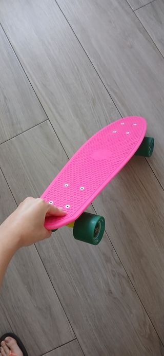 Monopatín rosa | Skate