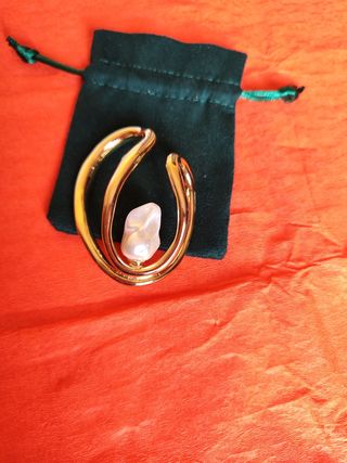 Colgante perla | dorado