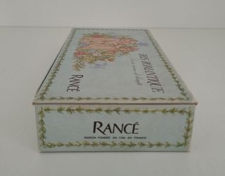 Scatola Vintage Iris Romantique Rancé Anni 60 70