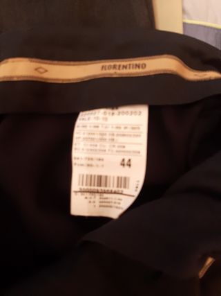 Pantalón Florentino gris de  vestir.  talla 44