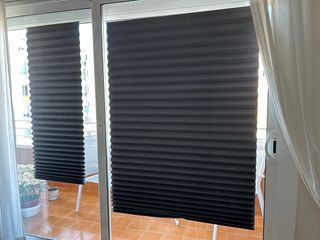 Tende IKEA SCHOTTIS grigio scuro x8