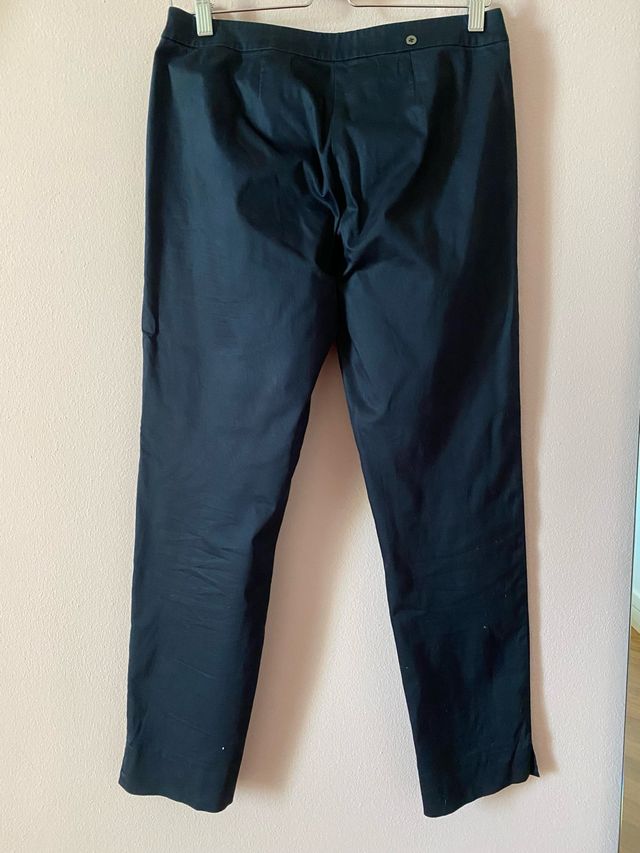 Pantaloni blu eleganti