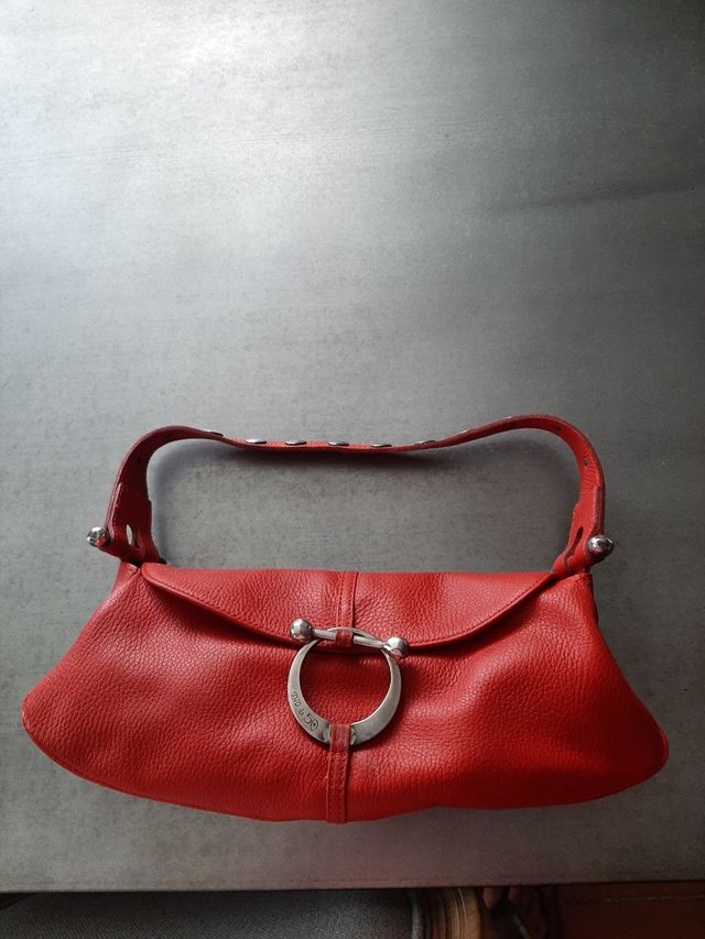 Bolso rojo UNOde50 - Piel