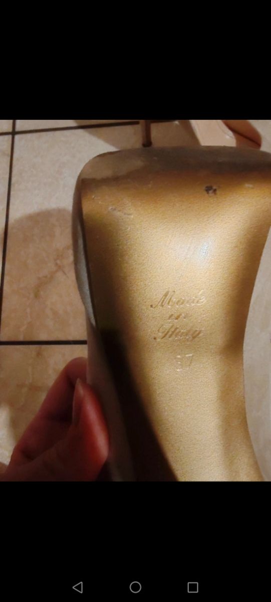 Sandali beige open toe