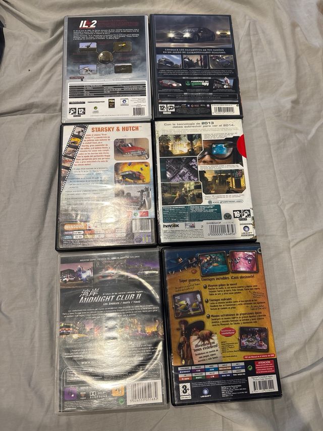Pack 6 juegos PC